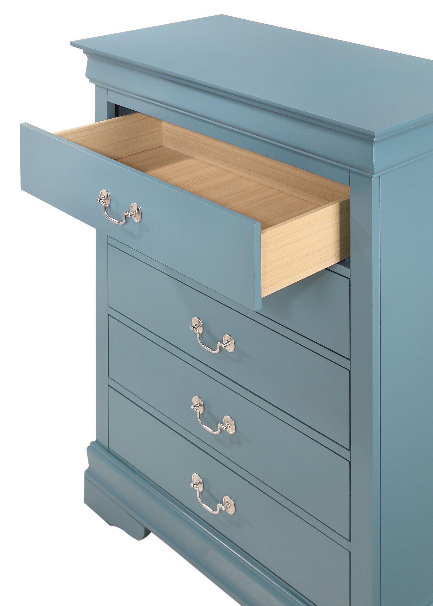 Charming Teal Storage Chest For Classic Decor